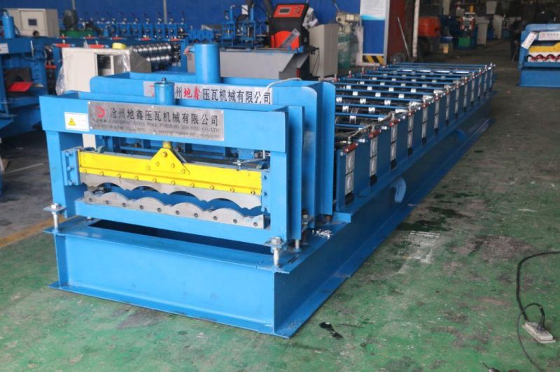 Hydraulic Glazed Tile Roll Forming Machinery/Roofing Glazed Tile Process Line