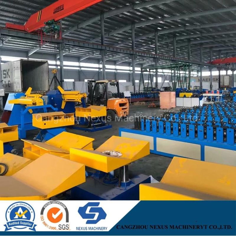 Automatic Hydraulic Decoiler Machine Electrical Metal Coil Uncoiling Machine with 8t Capacity