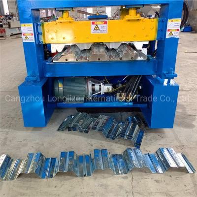 Galvanized Steel Floor Decking Tile Roll Forming Machine