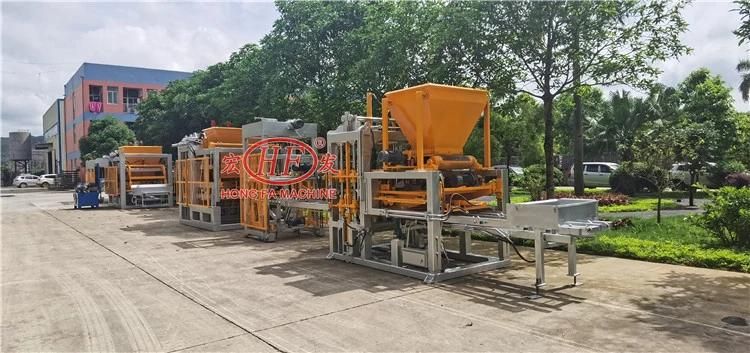 Qt12-15D Qt12-15f Concrete Kerbs / Hollow Block / Brick Making Machinery Interlocking Brick Machine Paving Block Making Machine Factory in Botswana