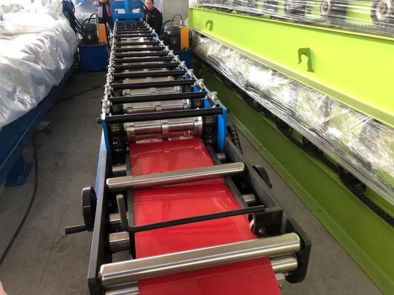 Aluminum Foil Anti-Corrossion Heat Insulation Sheet Ridge Forming Machine Sound Insulation Roofing Sheet Making Machine