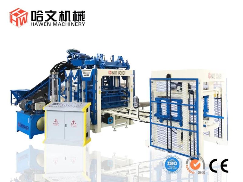 High Density Fully Automatic Concrete Block Machine