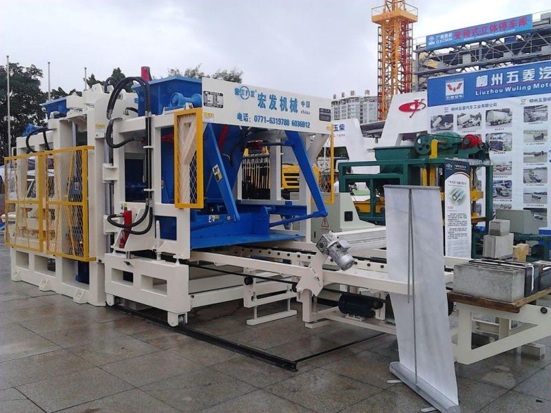 Hongfa Qt10-15D Concrete Block Making Machine with Quality Guarantee