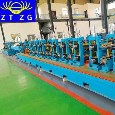 SGS ERW127 Fully Automatic ERW Tube Mill Galvanized Pipe Making Machine