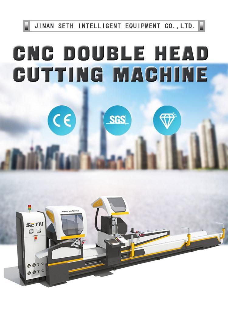 China Factory Cheap Price Window Machine Aluminum CNC Double Head Cutting Saw CNC Aluminum Cutting Machine with Good Quality