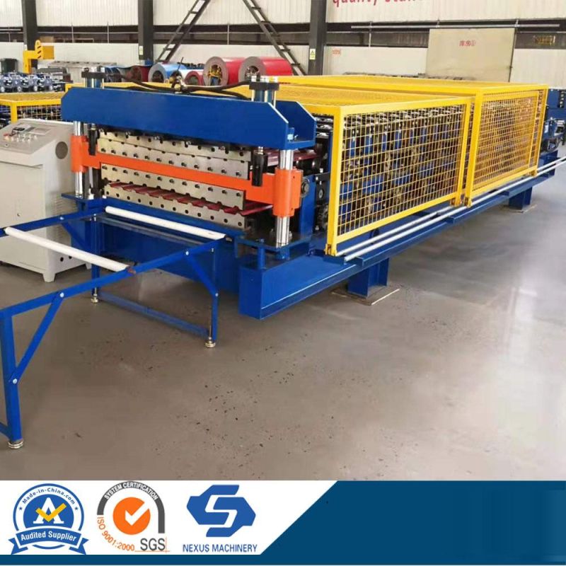 Metal Roofing Corrugated Steel Sheet Wall Panel Tile Making Machine Made in Cangzhou