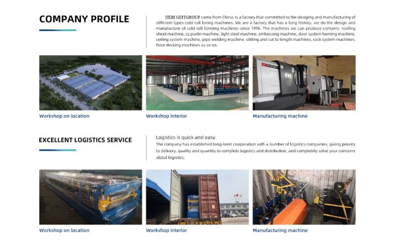 Tile Roof Cold Roll Forming Machine Roof Panel Forming Machine