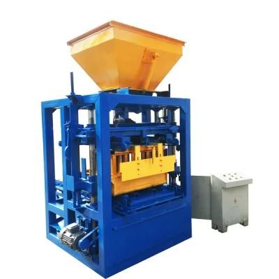 Machine for Brick Block Cement Block Machine in China Qt4-24