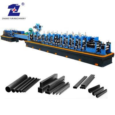 Round Square Rectangular Metal Pipe High Frquency Tube Making Mill