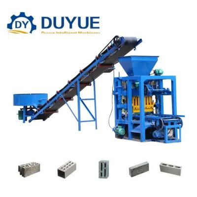 Qtj4-26c Manufacturer Sale Semi Automatic Cement Concrete Hollo Block machinery