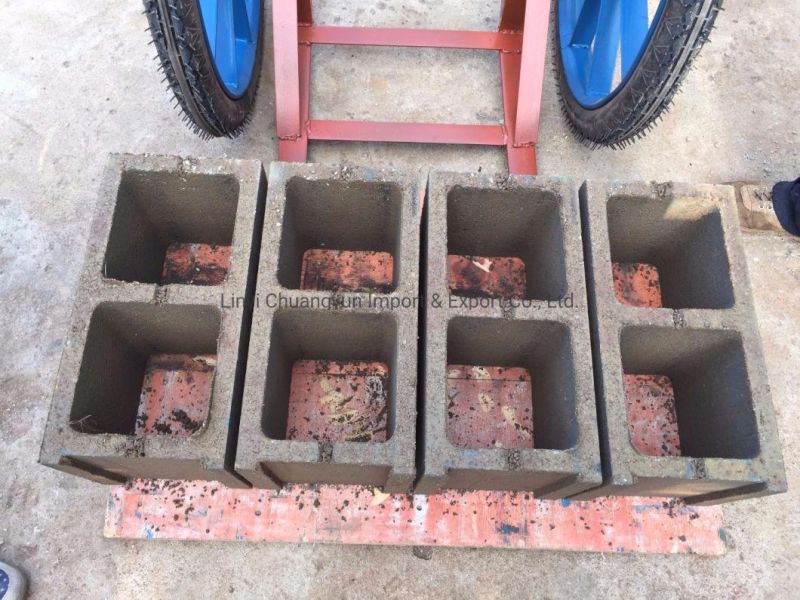Cement Concrete Hollow Block Moudling Machine with Conveyor