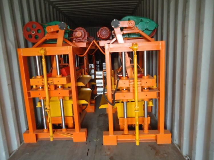 Qtj4-40 Interlocking Paver Brick Machine Hollow Block Machinery