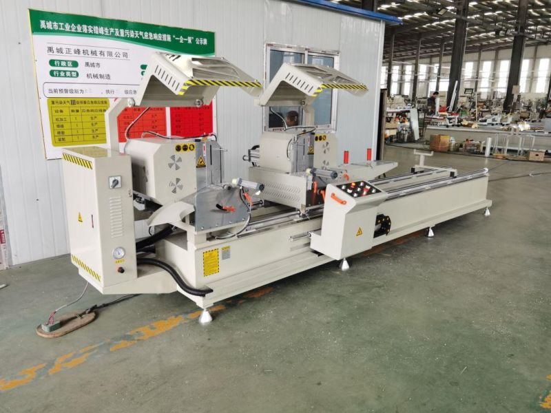 CNC Double Head Cutting Saw for Making Aluminum Window and Door