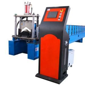 Color Steel Metal Roof Ridge Cap Tile Roll Forming Machine