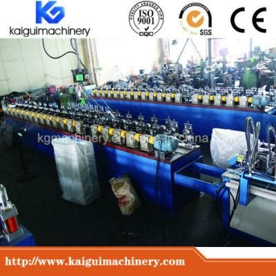 Real Factory Ceiling T Grid T Bar Roll Forming Machine