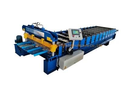 Factory Direct Sale Manufacturer Trapezoidal Metal Roof Sheet Roll Forming Machine