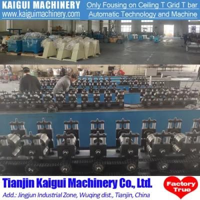 Kaigui Supply Metal Ceiling Cross T Bar Roll Forming Machine