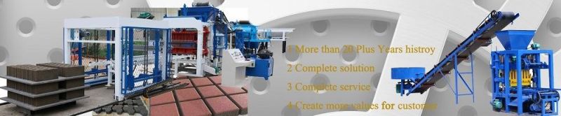 Qt5-15 Automatic Hydraulic Vibration Concrete Cement Fly Ash Paver Interlock Hollow Solid Brick Machine Price in Africa