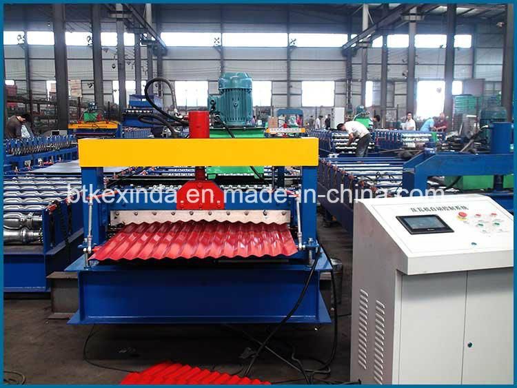 Kexinda Corrugated Galvanized Roofing Roll Forming Machinery Lifetime Repair Guarantee