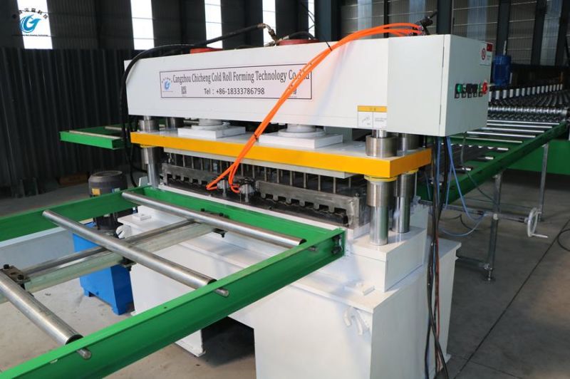 Granary Plate Corrugated Sheet Roll Forming Making Production Line