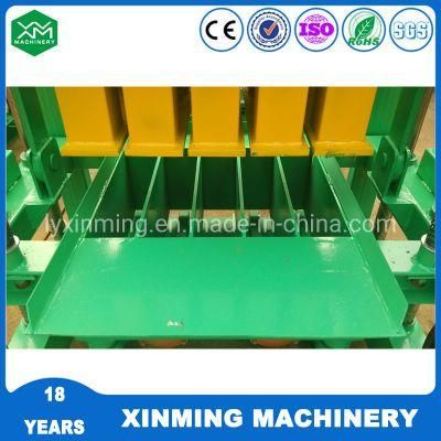 Semi-Automatic Qtj4-40 Hollow Block Making Machine with Concrete Mixer Block