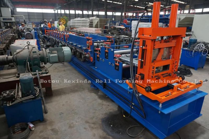 Kxd Cold Formed C Purlin Steel Forming Machine