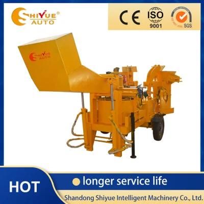 Diesel Motor Hydraulic Pressing Clay Interlocking Brick Moulding Machine for Sale