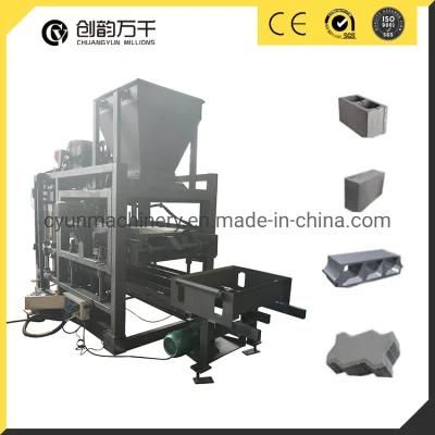 Qtj4-25 Full Automatic Hollow Block Pavers Block Making Machine in Cote d&prime;Ivoire