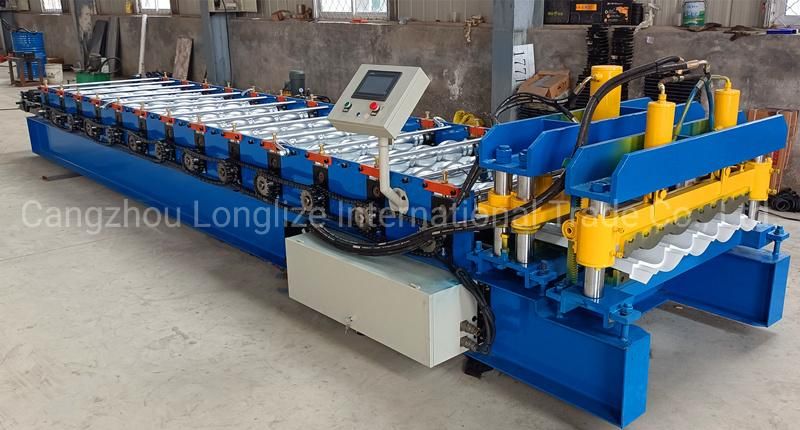 Made in China Glazed Tile Color Roof Roll Forming Machine