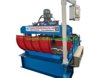 Metal Roofing Sheet Crimping Machine Curving Arch Machine Tile Making Machinery China