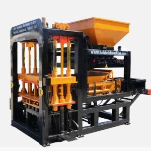 Pavement Hydraulic Hollow Pot Solid Concrete Interlocking Forming Block Cabro Automatic Tile Color Paver Brick Making Machine