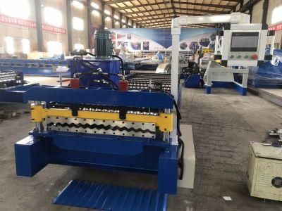 840 Galvanized Corrugated Roofing Sheet Making Machine Manual Roof Tile Zinc Making Machine Roll Forming Machine