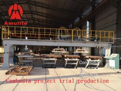 Sound-Adsorbing Wall and Suspended Ceiling Board Fiber Cement Board Production Line