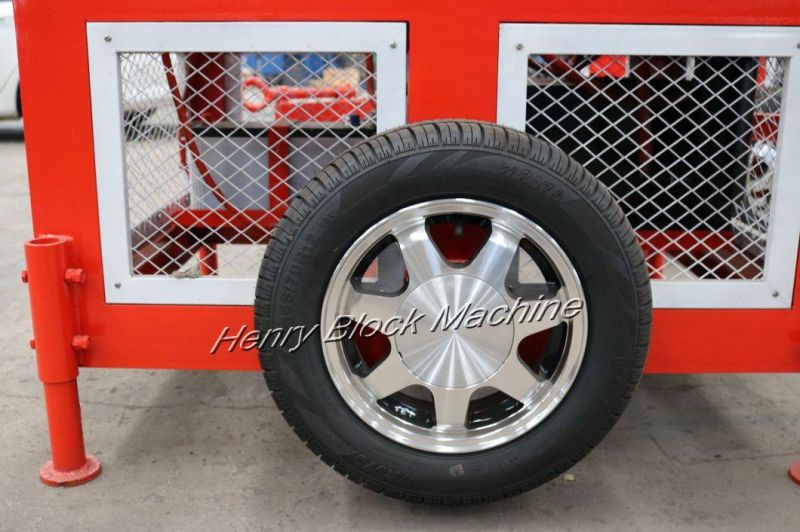 Hr1-20 Mobile Construction Equipment with Clay Soil Interlocking Brick Machine