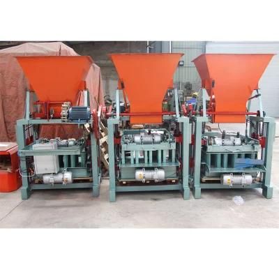 Qtj4-35c Widely Used Interlocking Cement Concrete Hollow Brick Block Making Machine Price for Sale in USA