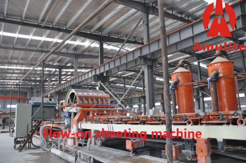 Amulite Fiber Cement Board Production Line Can Be Designed and Installed According to The Size and Shape of The Factory