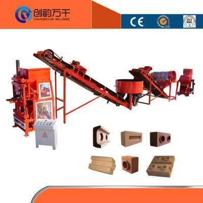 Cy2-10 Interlocking Paver High Density Automatic Hydraulic Clay Interlocking Brick Making Machine