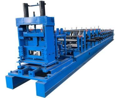 Fully Automatic Type Changing Stepless Shearing C-Shaped Steel Forming Machine