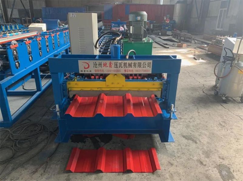 Beautifully Designed Color Steel Trapezoidal Profile Roll Forming Machine