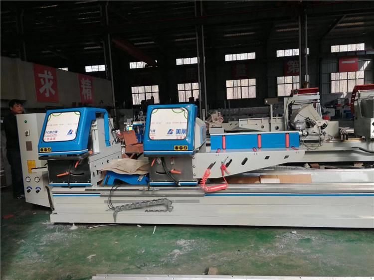 Factory Supply CNC Aluminum Double Heads Cutting Saw Aluminum Window Door Machine PVC Window Door Machine Window Door Making Machine Window Door Cutting Saw