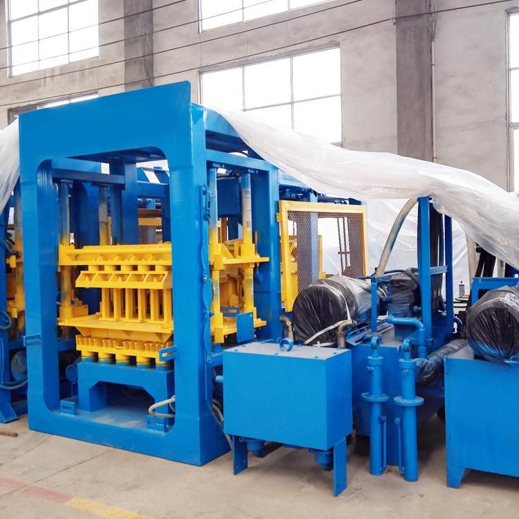 Qt8-15 Hydrauic Block Making Machine in Zambia