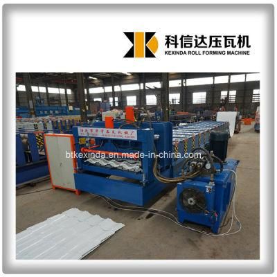 828 Galvanized Steel Sheet Glazed Tile Making Machine