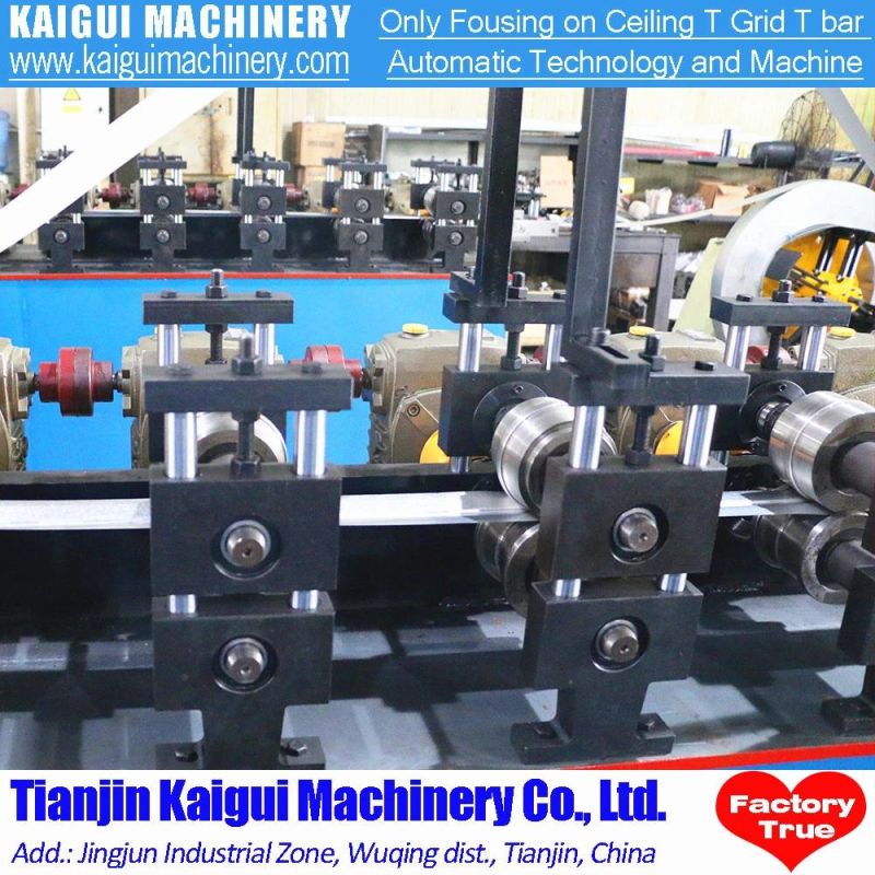 New Product! Ceiling Fut T Bar Roll Forming Machine for Iraq and Turkey