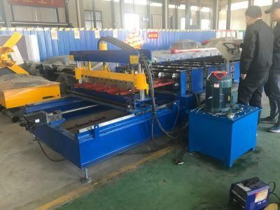 High Grade Metal Roofing Gi Metal Roof Sheet Roll Forming Machine with Higher Speed