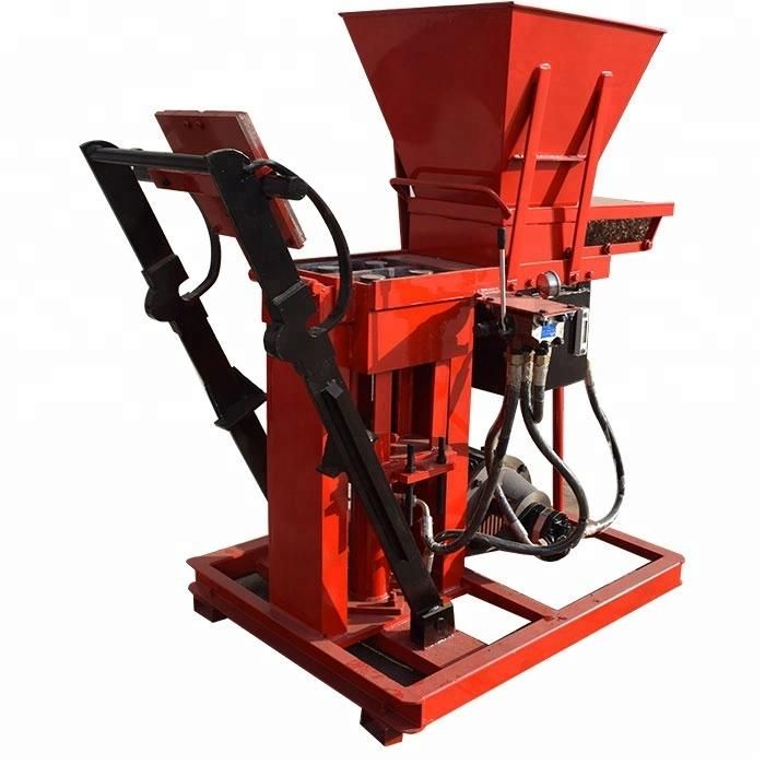 Semi-Automatic Xm2-25 Clay Interlocking Brick Making Machine Hollow Block Making Machine for Building House