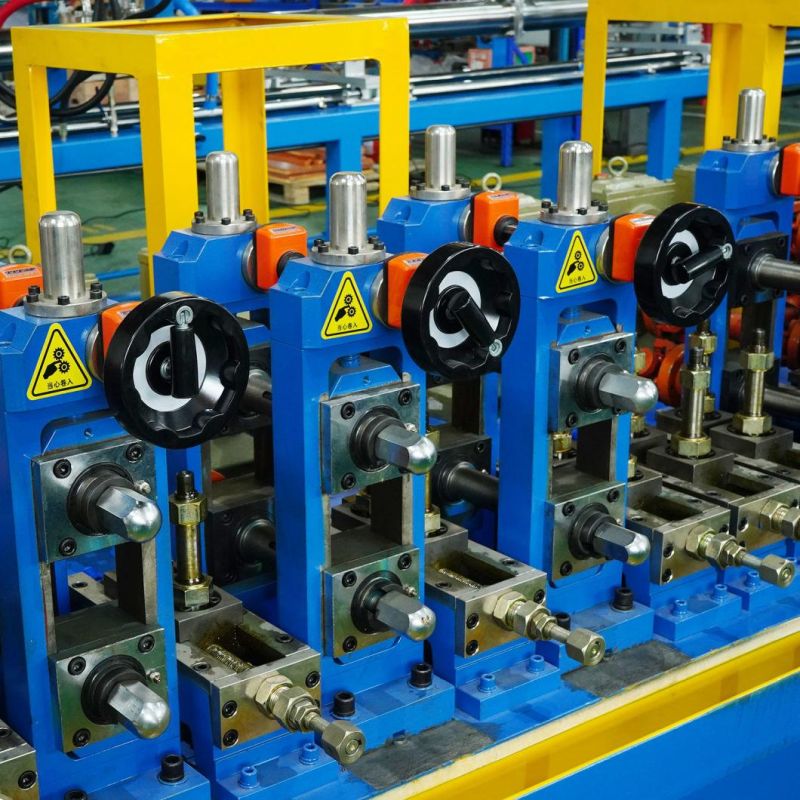 Automatic Welding Steel Petrochemical Pipe Machines Tube Production Line