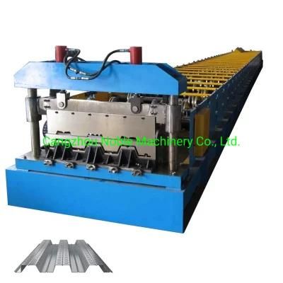 Lowest Price High Speed Metal Floor Decking Sheet Cold Roll Former Floor Deck Roofing Deck Sheet Cold Roll Forming Machine