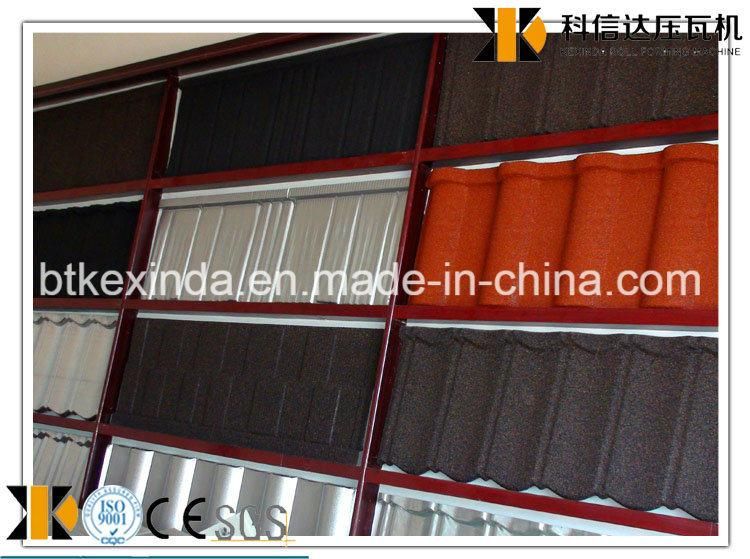 Kexinda Color Stone Coated Metal Line in Stock