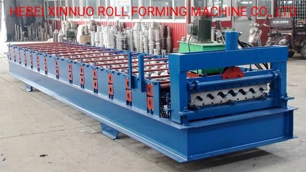 750 Colored Steel Profile Metal Roofing Sheet Making Machine