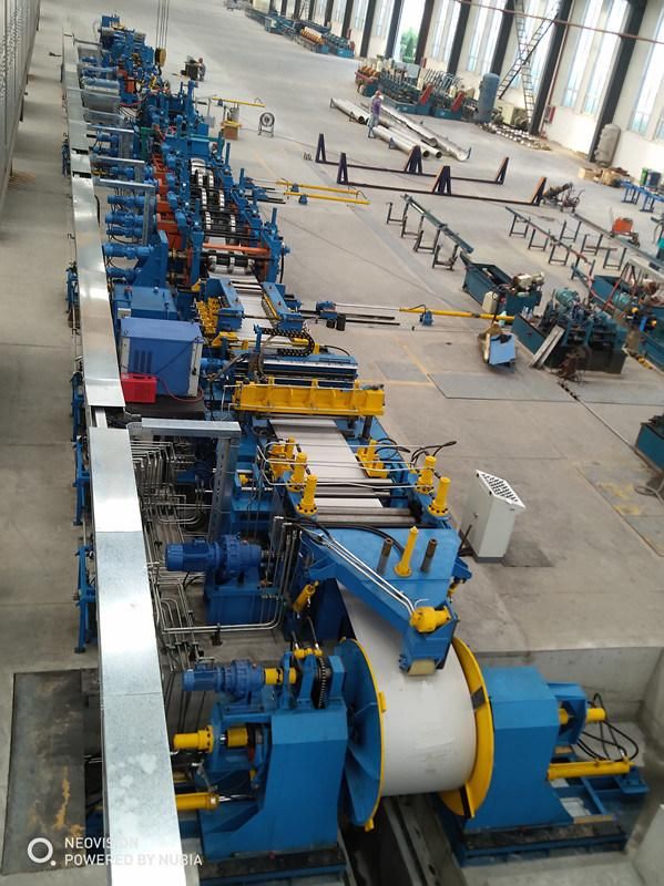 ERW Welded Tube Mill Pipe Making Machine Production Line